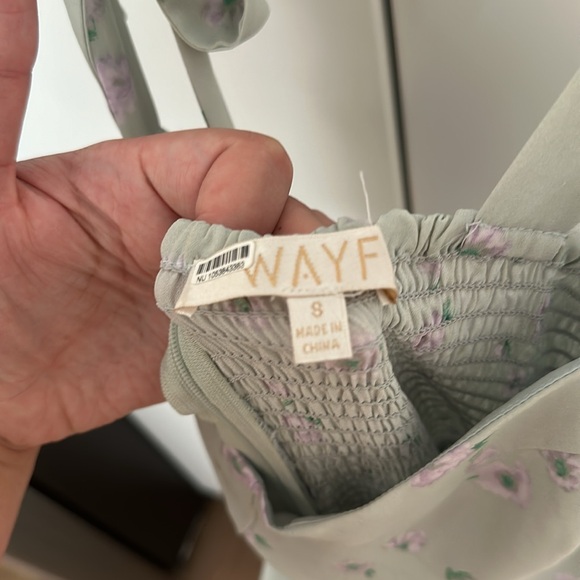 WAYF Pleated Tiered Dress - Picture 4 of 4